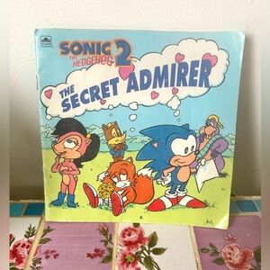 Vintage 1994 Sonic the Hedgehog 2: The Secret Admirer Book Special Edition
